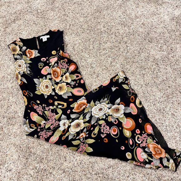 Paraphrase Floral Midi Dress - Picture 1 of 3